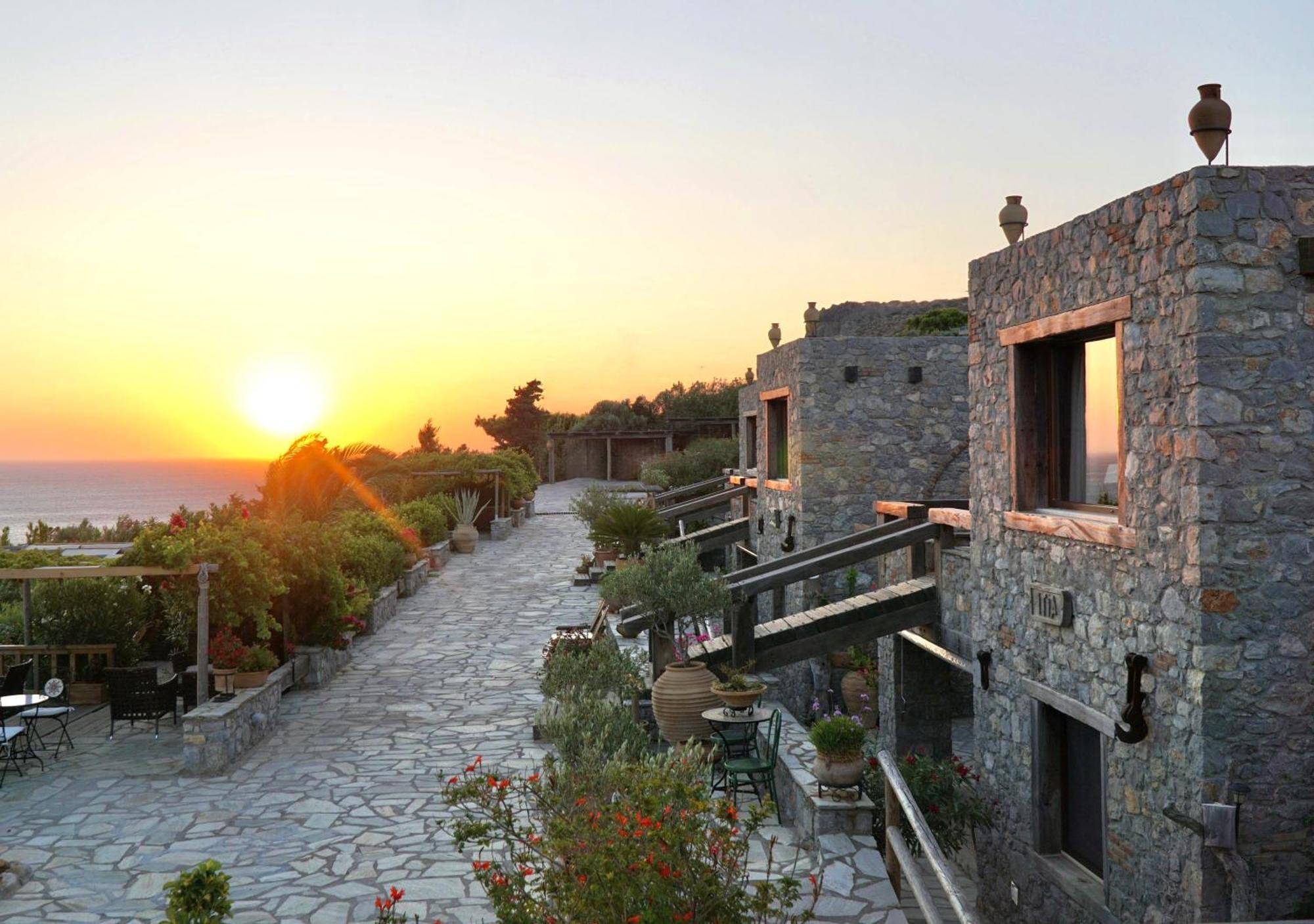 Terra Minoika Boutique Resort Káto Zákros Exterior foto